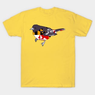 MD State Flag Oriole 2 T-Shirt